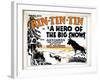 A Hero of the Big Snows, Rin Tin Tin, 1926-null-Framed Art Print