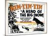 A Hero of the Big Snows, Rin Tin Tin, 1926-null-Mounted Art Print