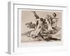 A heroic feat! With the dead!-Francisco Jose de Goya y Lucientes-Framed Giclee Print