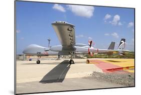 A Heron Tp Unmanned Aerial Vehicle of the Israeli Air Force-Stocktrek Images-Mounted Photographic Print