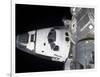 A High-Angle View of the Crew Cabin of Space Shuttle Atlantis-null-Framed Photographic Print