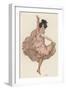 A High Kicking Dancer-Ferdinand Von Reznicek-Framed Art Print