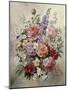 A High Summer Bouquet-Albert Williams-Mounted Giclee Print