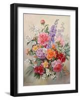 A High Summer Bouquet-Albert Williams-Framed Giclee Print