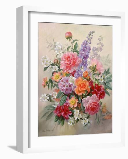 A High Summer Bouquet-Albert Williams-Framed Giclee Print