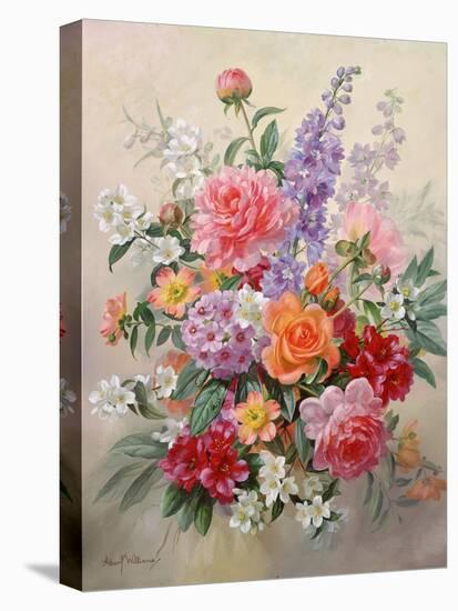 A High Summer Bouquet-Albert Williams-Stretched Canvas