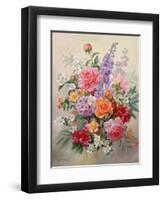 A High Summer Bouquet-Albert Williams-Framed Giclee Print