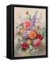 A High Summer Bouquet-Albert Williams-Framed Stretched Canvas