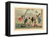 A High Wind in the Park! 1819-null-Framed Stretched Canvas