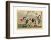 A High Wind in the Park! 1819-null-Framed Giclee Print