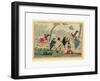 A High Wind in the Park! 1819-null-Framed Giclee Print