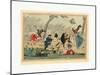 A High Wind in the Park! 1819-null-Mounted Giclee Print