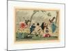 A High Wind in the Park! 1819-null-Mounted Giclee Print