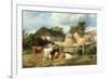 A Highland Croft, 1873-Peter Graham-Framed Giclee Print