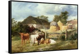 A Highland Croft, 1873-Peter Graham-Framed Stretched Canvas