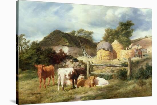 A Highland Croft, 1873-Peter Graham-Stretched Canvas