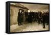 A Highland Funeral, 1882-Sir James Guthrie-Framed Stretched Canvas