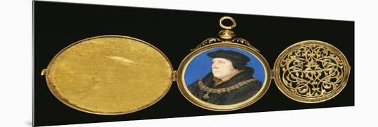 A Highly Important Miniature of Thomas Cromwell-Hans Holbein the Younger-Mounted Giclee Print