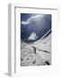 A Hiker Ascends the Modi Khola Valley to Reach Annapurna Base Camp, 4130M-Andrew Taylor-Framed Photographic Print