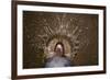 A Hiking Boot Splashing in a Puddle in a Parking Lot in Boulder, Colorado-Sergio Ballivian-Framed Photographic Print