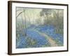 A Hillside of Bluebonnets - Early Morning, Near San Antonio Texas-null-Framed Giclee Print