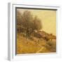 A Hillside Village in Provence-Henry Herbert La Thangue-Framed Giclee Print