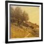 A Hillside Village in Provence-Henry Herbert La Thangue-Framed Giclee Print