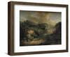 A Hillside with Tramps reposing, c1793-George Morland-Framed Giclee Print