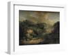 A Hillside with Tramps reposing, c1793-George Morland-Framed Giclee Print