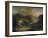 A Hillside with Tramps reposing, c1793-George Morland-Framed Giclee Print