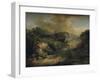 A Hillside with Tramps reposing, c1793-George Morland-Framed Giclee Print