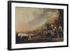 'A Hilly Landscape with Figures', c1655-Aelbert Cuyp-Framed Giclee Print