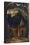 A Hilly Scene-Samuel Palmer-Stretched Canvas