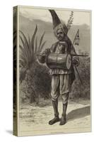 A Hindoo Mendicant Pilgrim-null-Stretched Canvas