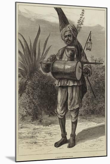 A Hindoo Mendicant Pilgrim-null-Mounted Giclee Print