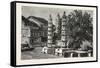 A Hindoo Pagoda at Malabar Hill, Near Bombay, India-null-Framed Stretched Canvas