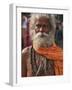 A Hindu Holy Man, or Sadhu, Near Manikula on the Outskirts of Kolkata-Nigel Pavitt-Framed Photographic Print