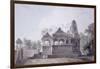 A Hindu Temple in the Fort of Rohtas, Bihar-Thomas & William Daniell-Framed Giclee Print