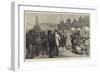 A Hiring and Statue Fair in the North of England-Alfred Edward Emslie-Framed Giclee Print