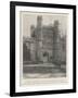 A Historic Building About to Come under the Hammer-null-Framed Giclee Print