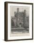 A Historic Building About to Come under the Hammer-null-Framed Giclee Print