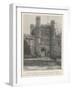 A Historic Building About to Come under the Hammer-null-Framed Giclee Print