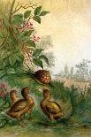 Mice Eat Wheat, a Pheasant Looks On-A. Hochstein-Art Print