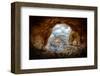 A Hole in the Wall-null-Framed Art Print
