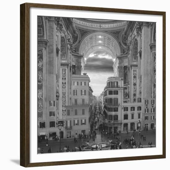 A Hole in the Wall-Thomas Barbey-Framed Giclee Print