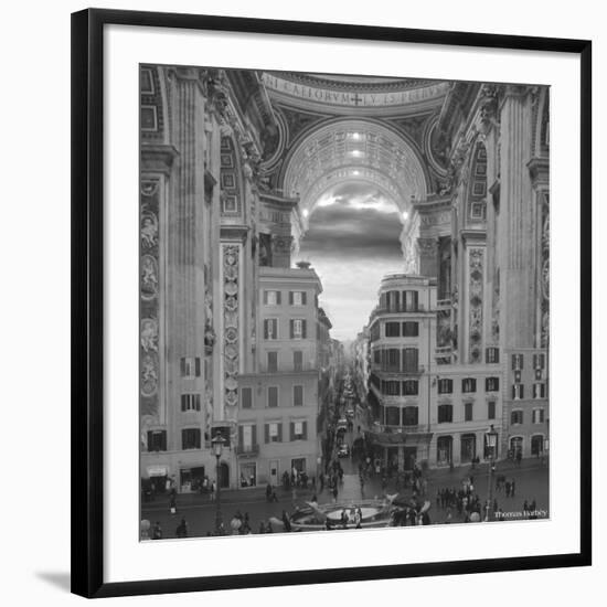 A Hole in the Wall-Thomas Barbey-Framed Giclee Print