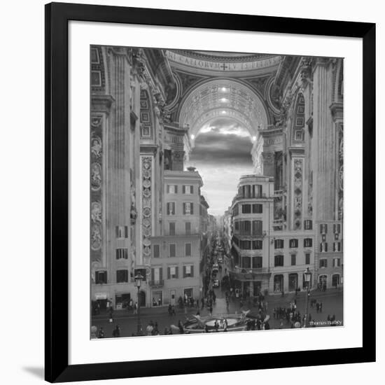 A Hole in the Wall-Thomas Barbey-Framed Giclee Print