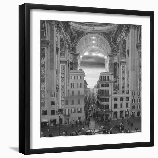 A Hole in the Wall-Thomas Barbey-Framed Giclee Print