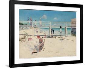 A Holiday at Mentone, 1888-Charles Edward Conder-Framed Giclee Print