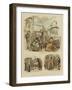 A Holiday on the Continent, on the Way-Adrien Emmanuel Marie-Framed Giclee Print